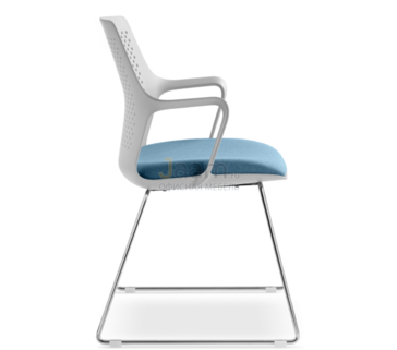 Офисный стул Альба/В/К Ткань кат.1/база хром