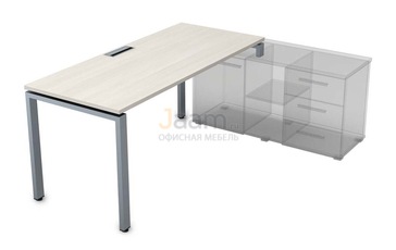 Мебель для персонала Стол для крепления на тумбу правый СТП-П.974