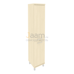 Кабинет руководителя Офисный шкаф высокий узкий левый KSU-1.3 Л