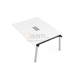 Мебель для персонала Средний модуль стола для переговоров БЕНЧ-системы порошковое покрытие 10СПС.128