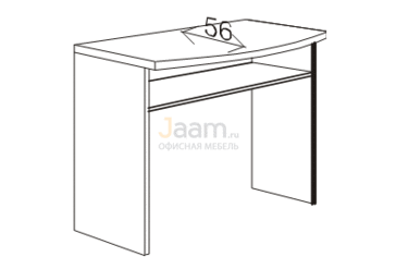 Мебель для гостиниц Стол с полкой R5107