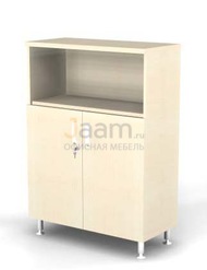 Мебель для персонала Шкаф комбинированный полуоткрытый BR81.0343