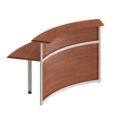 Стойка ресепшн Стойка 60 град. изог. внутрь (без опор) ФС 0802