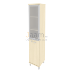 Кабинет руководителя Офисный шкаф высокий узкий правый KSU-1.2R Пр