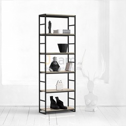 Мебель для персонала Стеллаж низкий с гор.орг. METALFRAME OAK 2