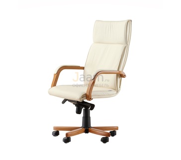Кресло для руководителя Лондон/П Кожа стандартная/база дерево