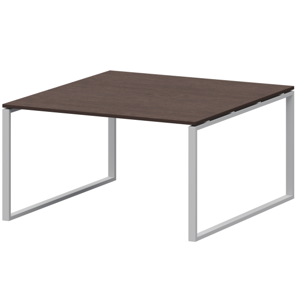 Стол переговорный на металлокаркасе Арго-М АМП.О-003.123 1400x1236x760 (Дуб венге/Белый)