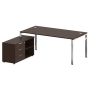 Стол для руководителя с тумбой левый БГ.СРТ-5.9 (L) 1900x1720x750