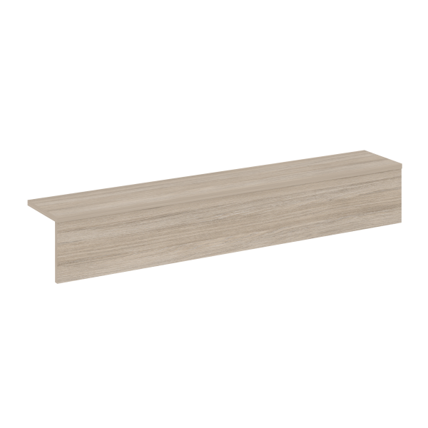 Накладка прямая низкая на 2 модуля О.R-F.MP.V-118 Onix О.R-NP.N-118.2 1900x327x297 (Дуб Аттик)