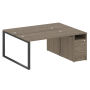 Рабочая станция Metal System Style БО.РС-СТП-2.3 1812x1475x750