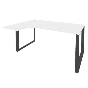 Стол эргономичный левый на О-образном м/к Onix O.MO-SA-4L 1580x1180x750