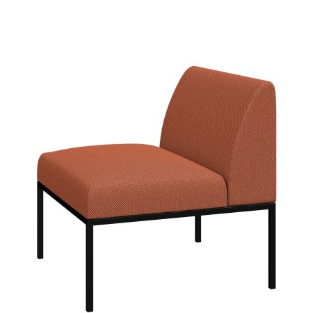 A1 Астро. Модуль 1-местный. SWEET orange. Каркас черный.jpg