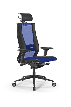 Кресло для руководителя Метта Samurai L2-16D - TS+Infinity /Kb09/Nb09/D04P/H2cL-3D(M26.B11.G24.W04)