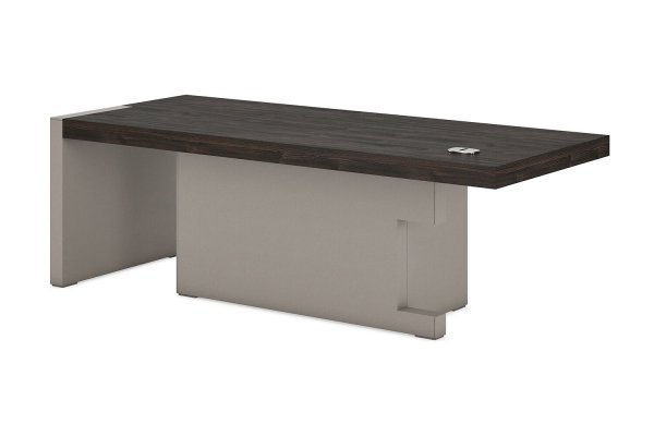 Стол руководителя левый Era JR101SX 2400x1000x793 (Дуб Термо)