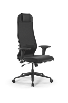 Кресло для руководителя Метта Sit 10 B1-115D - T+Extra /Um00/Wm12/D02P(M09.B11.G19.W02)