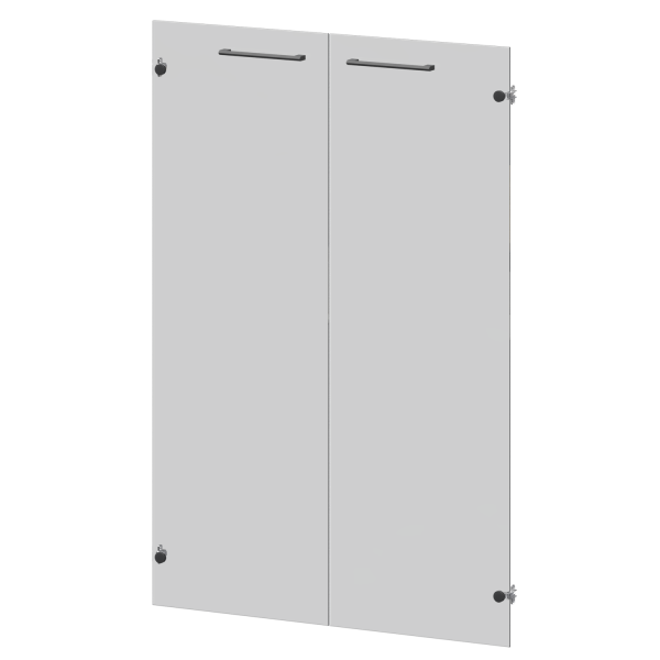 Фасады стеклянные Кортез KZF-38S(Ч)  784x4x1158 (Тонированный)