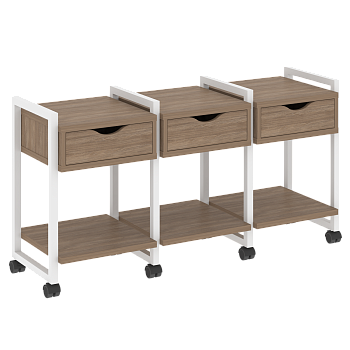 Тумба на колесных опорах наборная VR.L-TN-4.K 1440x460x767