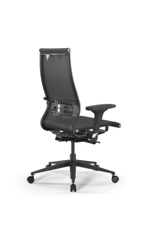 Кресло для руководителя Метта SynchroSit 10 B2-107D - T /Km00/Nb00/D02P(M23.B11.G19.W02) (Серый)