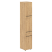 Шкаф колонка с глухими малыми дверьми LOFTIS LHC 40.8 400х430х2253
