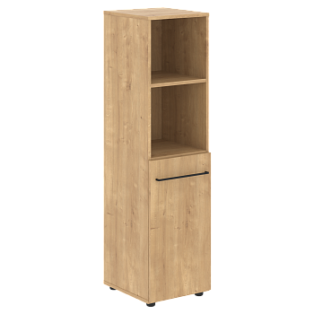 Шкаф колонка с глухой малой дверью LOFTIS LMC 40.5 400х430х1517