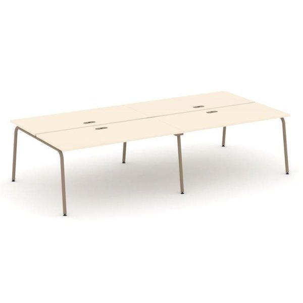Рабочая станция 4 места ES.D.RS-4.4-LK (3160х1500х750)