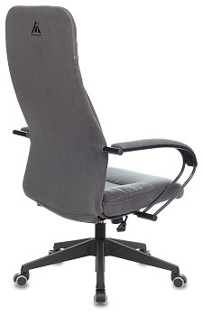 Кресло руководителя CH-608Fabric темно-серый Alfa 44 крестов. пластик