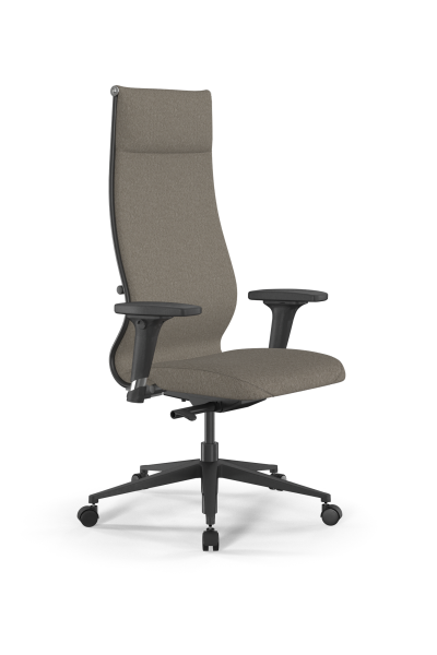 Кресло для руководителя Метта SynchroSit 10 B1-162D - Bahama /Kb15/Wh12/D02P(M23.B11.G19.W02) (Песочный)
