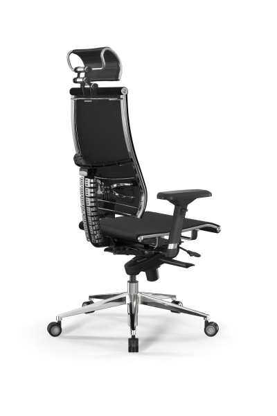 Кресло для руководителя Метта Y 3DE B2-5D - YM93 /Kc00/Nc00/D04P/H2cL-3D(M06.B35.G11.W04) (Черный)