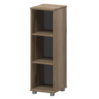 Стеллаж низкий узкий Аргентум НТ-440 400x445x1280