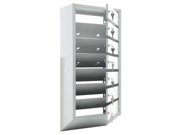 Почтовый ящик PB-7C.KL RВ (Светло-серый)