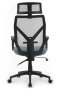 Офисное кресло Oliver RCH W-203AC Черный пластик | Синий