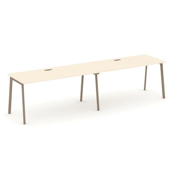 Рабочая станция 2 места ES.RS-2.4-LP (3160х730х750)