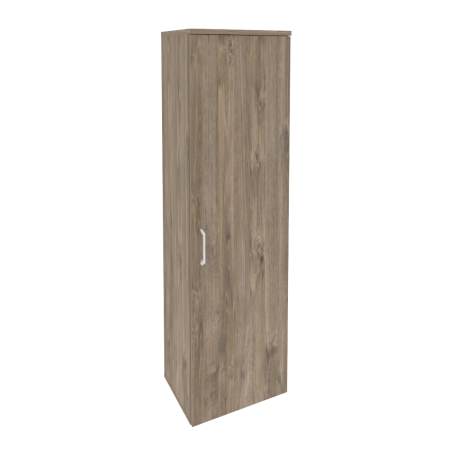 Гардероб узкий правый Onix O.GB-1R 560x420x1977 (Тиквуд Темный)