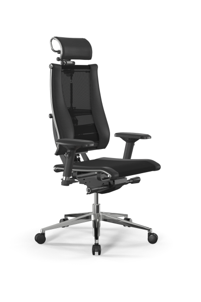 Кресло для руководителя Метта Y 4DT B2-14D - YM93+Infinity /Kc09/Nc09/D04P/H2cL-3D(M26.B32.G25.W03) (Черный)