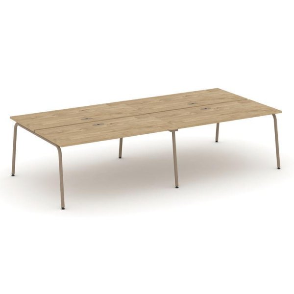 Рабочая станция 4 места ES.D.RS-4.4-LK (3160х1500х750)
