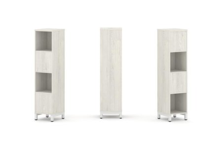 Набор стеллажа 2-х сторонний, 4 яруса SN.NSD-411 (387х400х1615)