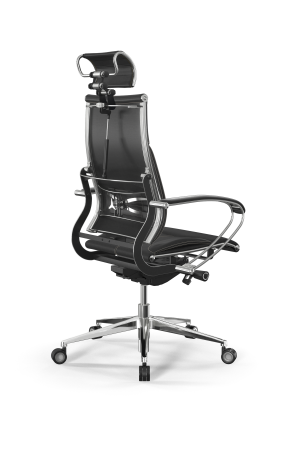 Кресло для руководителя Метта Y 2DM B2-10K - Infinity /Kc06/Nc06/K2cL/H2cL-3D(M26.B35.G25.W04) (Черный | Бежевый)