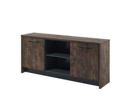 Тумба Torston T-13-04 2200x520x970 (Дуб Бунратти/Антрацит)