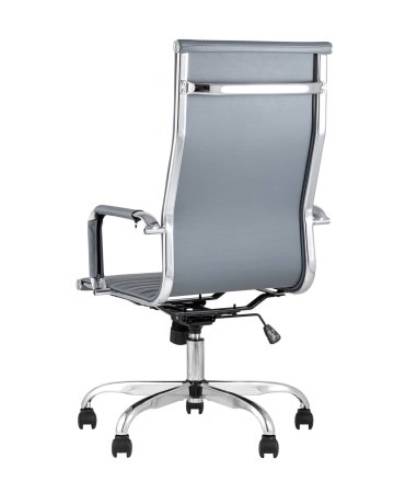 Кресло руководителя TopChairs City серый (Компьютерное кресло City серый)