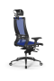 Кресло для руководителя Метта Samurai L2-16D - TS+Infinity /Kb09/Nb09/D04P/H2cL-3D(M06.B11.G21.W04)