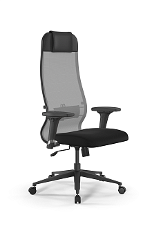 Кресло для руководителя Метта Sit 10 B1-111D - X2+UMF(X1) /Ub00/Wh00/D02P(M09.B11.G19.W02)