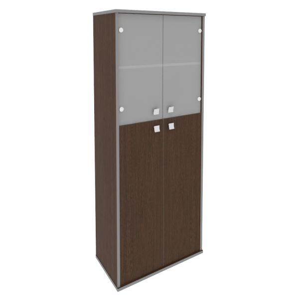 Шкаф высокий широкий Style Л.СТ-1.7 778x410x1980 (Венге Цаво)