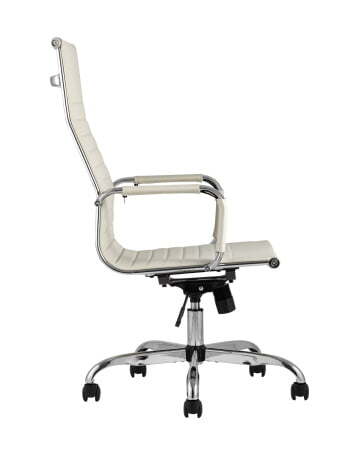 Кресло руководителя TopChairs City бежевое (Компьютерное кресло City бежевый)