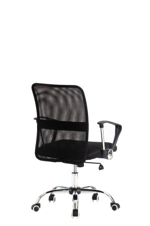AL 781S Кресло офисное, ткань | сетка (Черный)