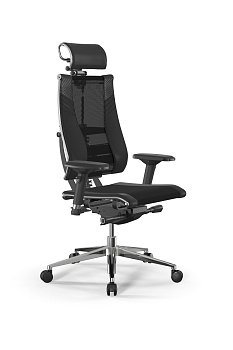 Кресло для руководителя Метта Y 4DF B2-15D - YM93+Infinity+carbon /Kc14/Nc09/D04P/H2cL-3D(M26.B32.G2