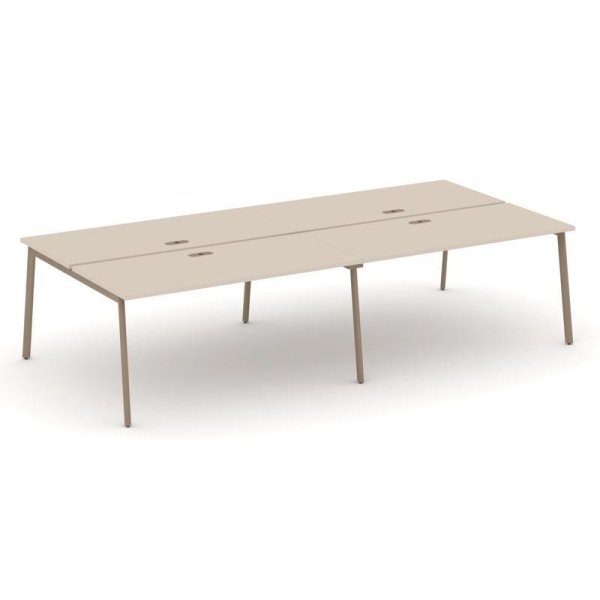 Рабочая станция 4 места ES.D.RS-4.4-LP (3160х1500х750)