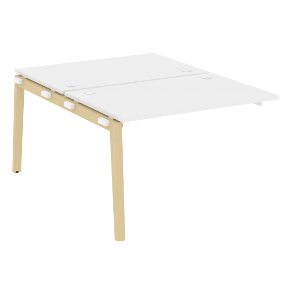 Наборный элемент рабочей станции на деревянных опорах Onix Wood OW.2.NRS-2.8 1180x1635x750