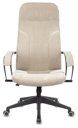 Кресло руководителя CH-608Fabric песочный Light-21 крестов. пластик (Бежевый)