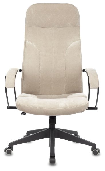 Кресло руководителя CH-608Fabric песочный Light-21 крестов. пластик (Бежевый)