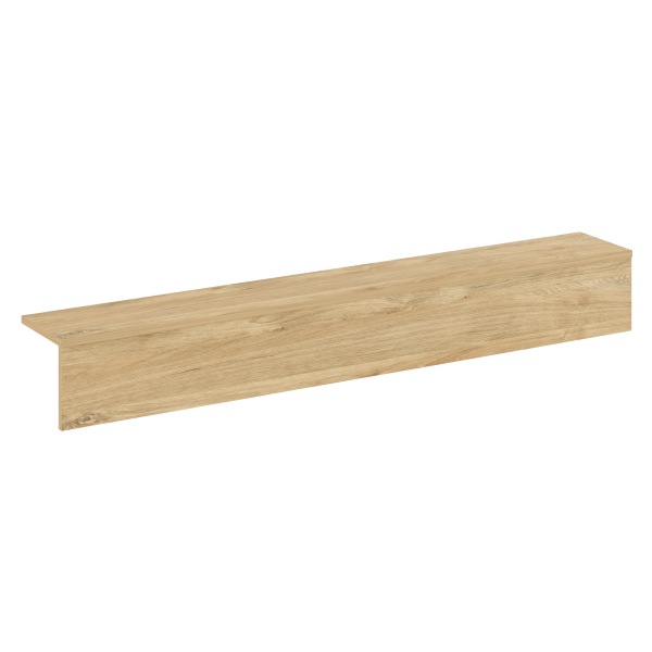 Накладка прямая низкая на 2 модуля О.R-F.MP.V-138 Onix О.R-NP.N-138.2 2300x327x297 (Тиквуд Светлый)